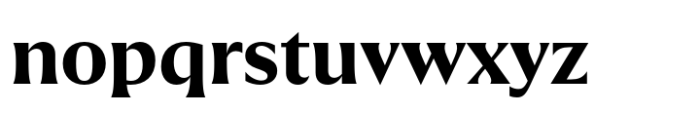 Quaria Text Bold Font LOWERCASE