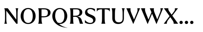Quaria Text Medium Font UPPERCASE