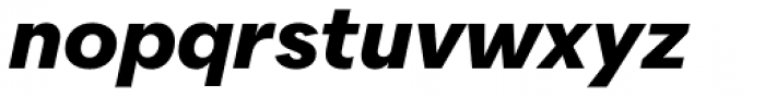 Quarion Bold Italic Font LOWERCASE