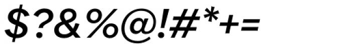 Quarion Medium Italic Font OTHER CHARS