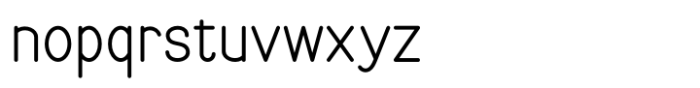Quarkwell Light Font LOWERCASE