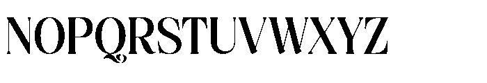 Quarky Kitchen Regular Font UPPERCASE