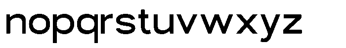 Quarno Font LOWERCASE