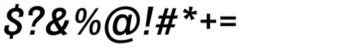 Quartal Extended Medium Italic Font OTHER CHARS