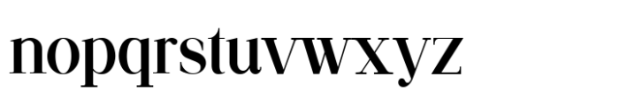 Quarter Back Regular Font LOWERCASE