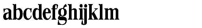 Quarter Theory Cntr Condensed FONT