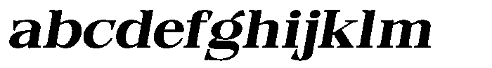 Quarter Theory Cntr Expanded Italic FONT