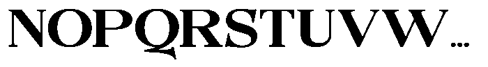 Quarter Theory Cntr Expanded Font UPPERCASE