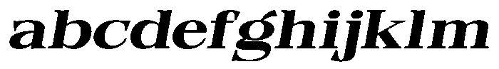 Quarter Theory Cntr Extra Expanded Italic FONT