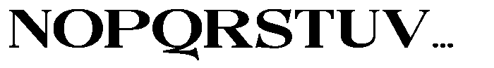 Quarter Theory Cntr Extra Expanded Font UPPERCASE