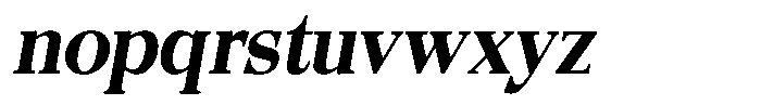 Quarter Theory Cntr Italic Font LOWERCASE