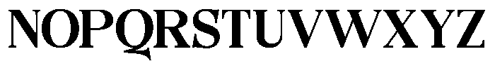 Quarter Theory Cntr Regular Font UPPERCASE