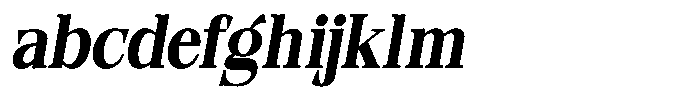 Quarter Theory Cntr Semi Condensed Italic FONT