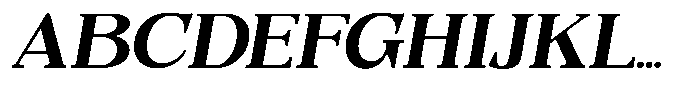 Quarter Theory Cntr Semi Expanded Italic Font UPPERCASE
