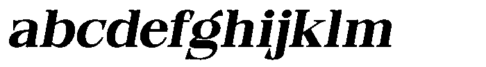 Quarter Theory Cntr Semi Expanded Italic FONT