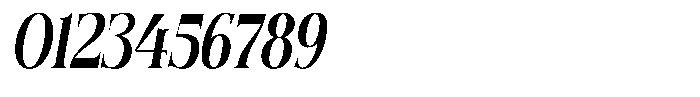 Quarter Theory Condensed Slant Font OTHER CHARS