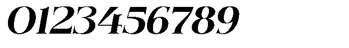 Quarter Theory Expanded Slant Font OTHER CHARS