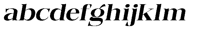 Quarter Theory Expanded Slant FONT