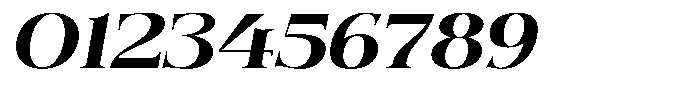 Quarter Theory Extra Expanded Slant Font OTHER CHARS