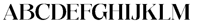 Quarter Theory Regular Font UPPERCASE