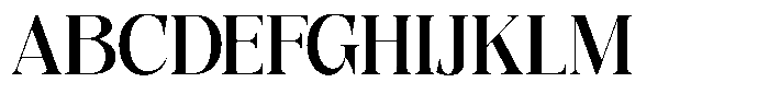 Quarter Theory Semi Condensed Font UPPERCASE