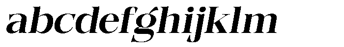 Quarter Theory Semi Expanded Slant FONT
