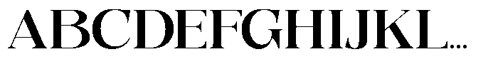 Quarter Theory Semi Expanded Font UPPERCASE