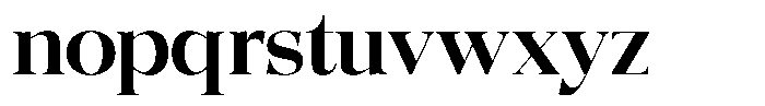 Quarter Theory Semi Expanded Font LOWERCASE