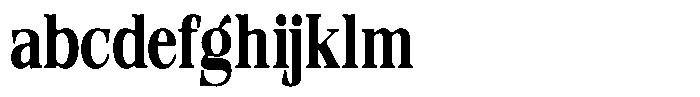 Quarter Theory Sf Cntr Condensed FONT