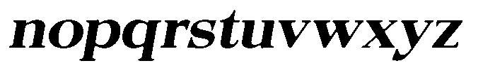 Quarter Theory Sf Cntr Expanded Italic Font LOWERCASE