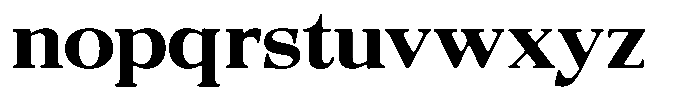Quarter Theory Sf Cntr Expanded Font LOWERCASE