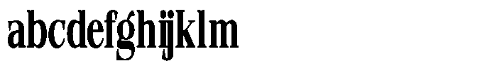 Quarter Theory Sf Cntr Extra Condensed FONT