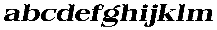 Quarter Theory Sf Cntr Extra Expanded Italic FONT