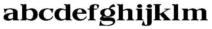Quarter Theory Sf Cntr Extra Expanded FONT