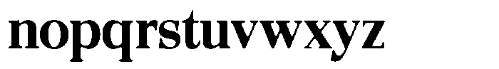 Quarter Theory Sf Cntr Regular Font LOWERCASE