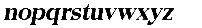 Quarter Theory Sf Cntr Semi Expanded Italic Font LOWERCASE