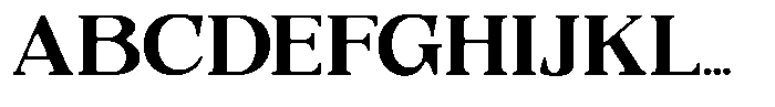 Quarter Theory Sf Cntr Semi Expanded Font UPPERCASE