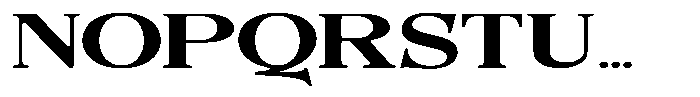 Quarter Theory Sf Cntr Ultra Expanded Font UPPERCASE