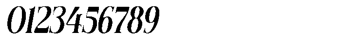 Quarter Theory Sf Condensed Italic Font OTHER CHARS