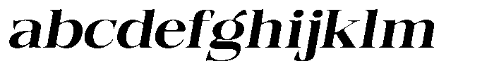Quarter Theory Sf Expanded Italic FONT