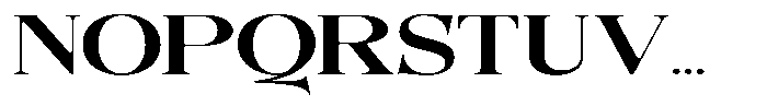Quarter Theory Sf Extra Expanded Font UPPERCASE
