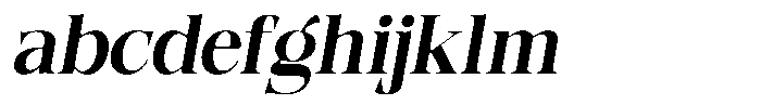 Quarter Theory Sf Italic FONT