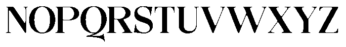 Quarter Theory Sf Regular Font UPPERCASE
