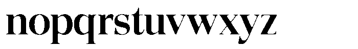 Quarter Theory Sf Regular Font LOWERCASE