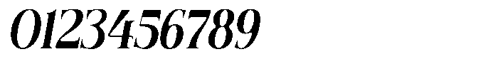 Quarter Theory Sf Semi Condensed Italic Font OTHER CHARS