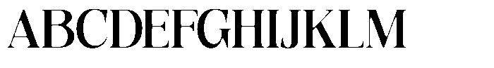 Quarter Theory Sf Semi Condensed Font UPPERCASE