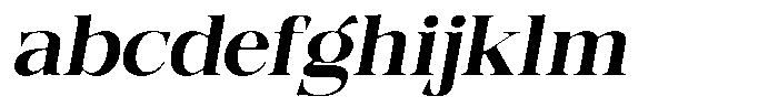 Quarter Theory Sf Semi Expanded Italic FONT