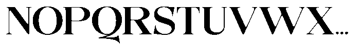 Quarter Theory Sf Semi Expanded Font UPPERCASE