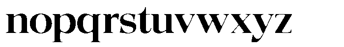 Quarter Theory Sf Semi Expanded Font LOWERCASE