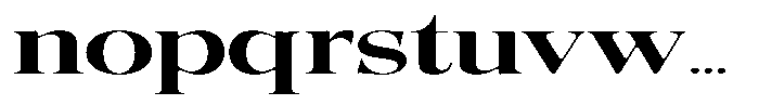 Quarter Theory Sf Ultra Expanded Font LOWERCASE